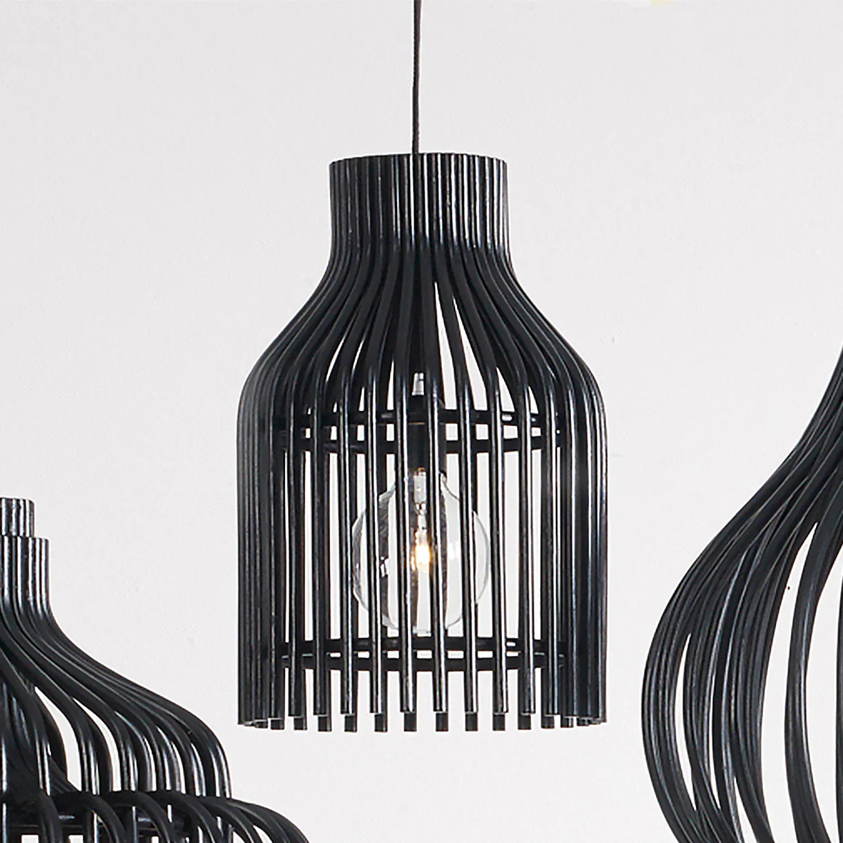 Firefly Rattan Indoor Pendant Light - Image 3
