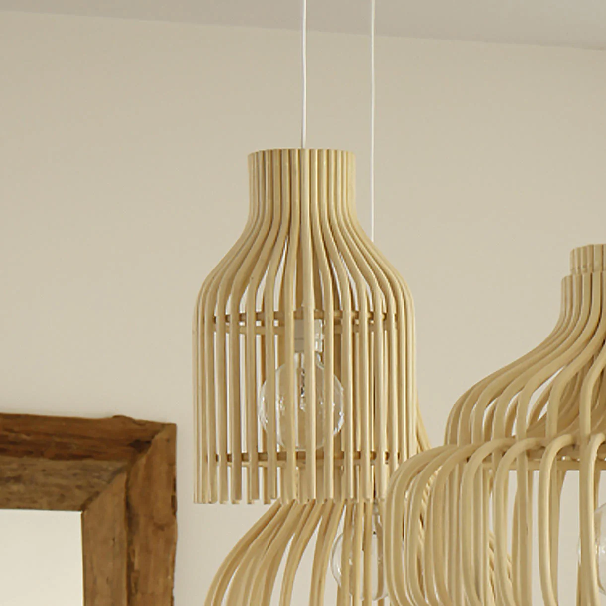 Firefly Rattan Indoor Pendant Light - Image 4