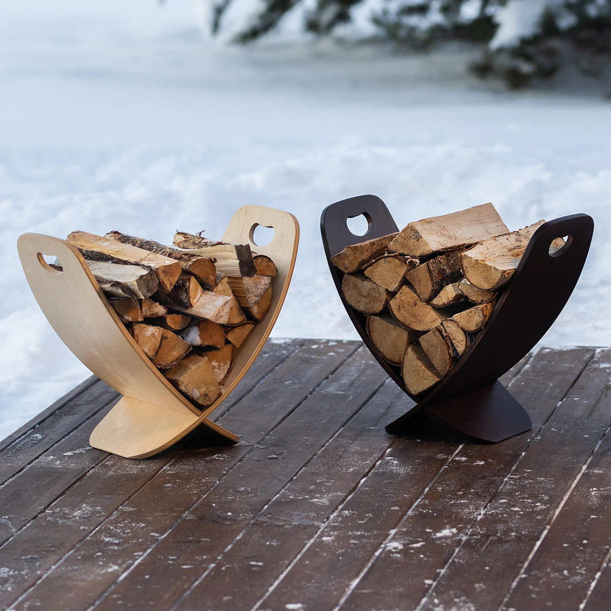 Fireside Log Carrier Rack - Image 3