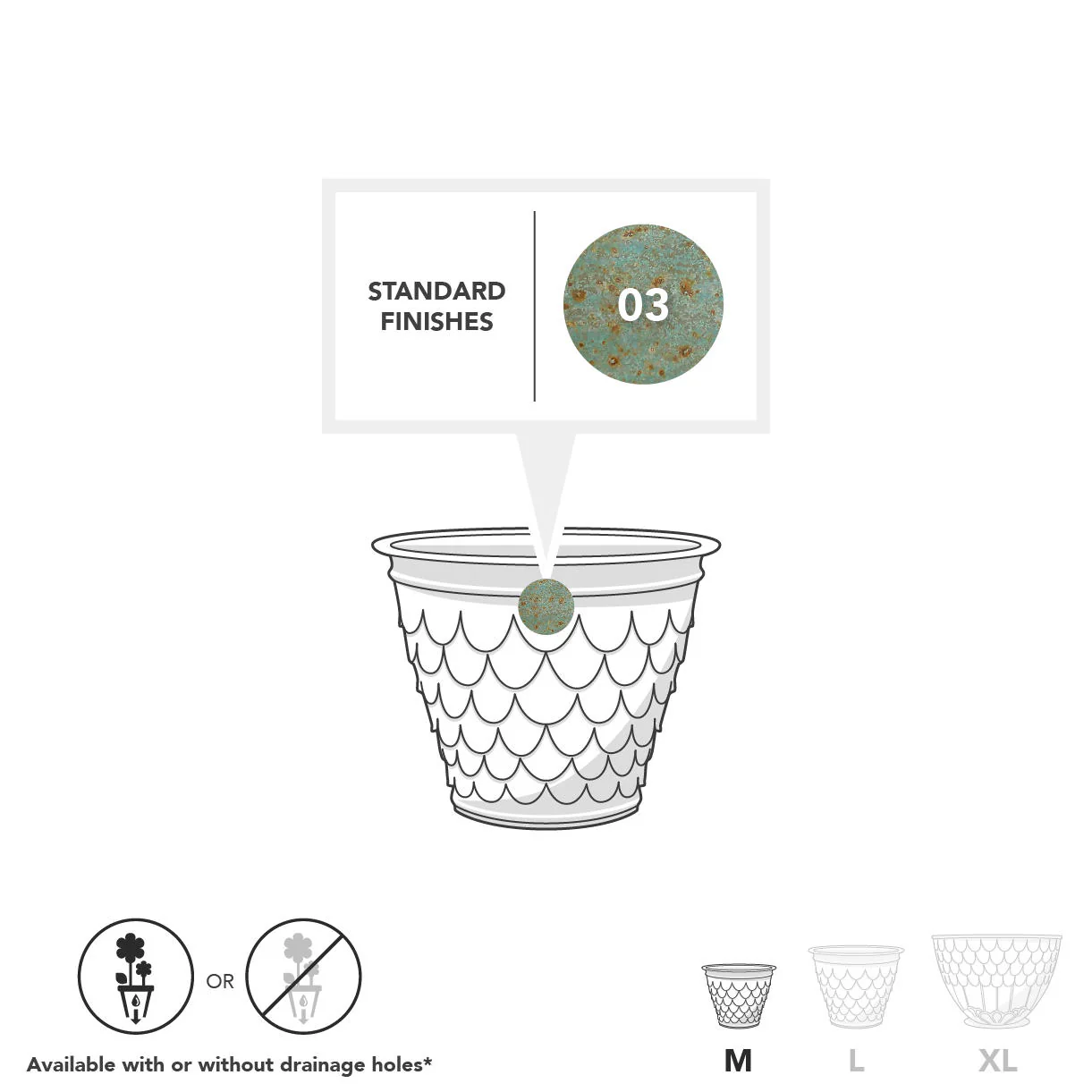 Fishscale Planter - Image 5