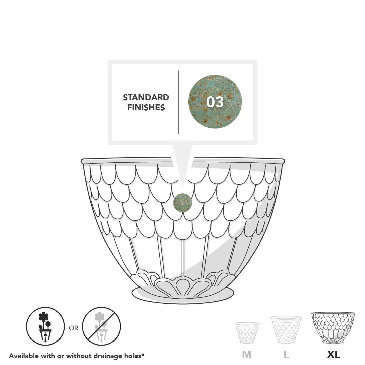 Fishscale Planter - Image 6