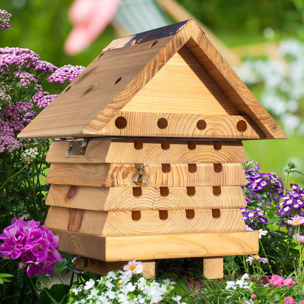 Flip Top Solitary Bee Hive - Image 2