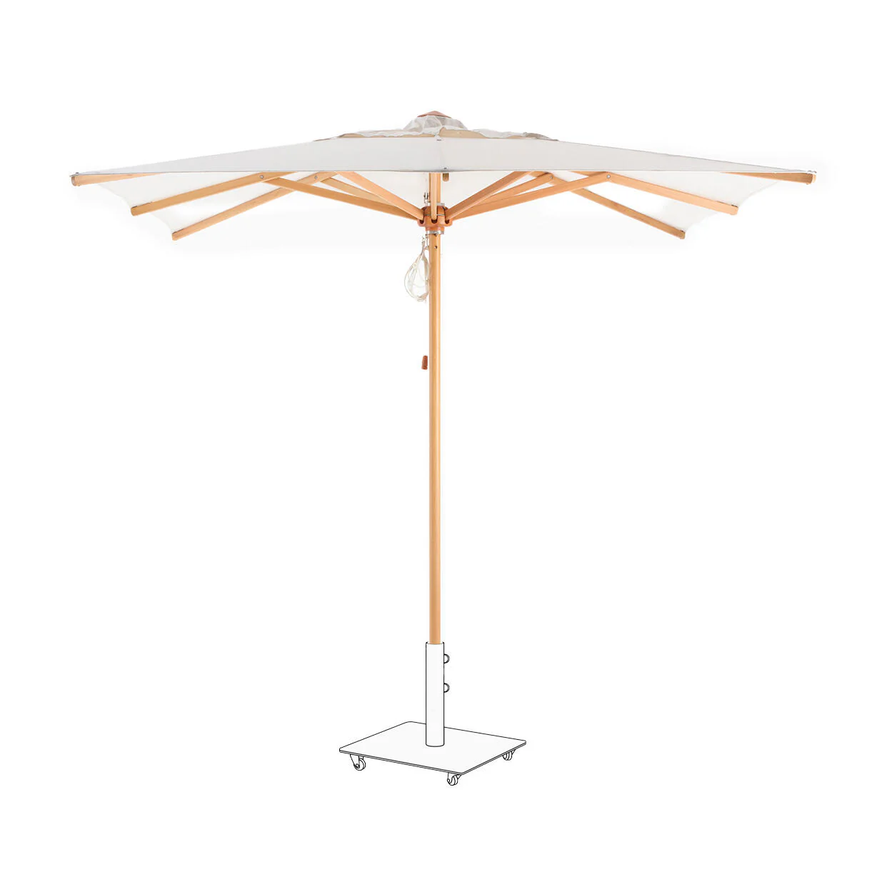 Florence Square Parasol - Image 3