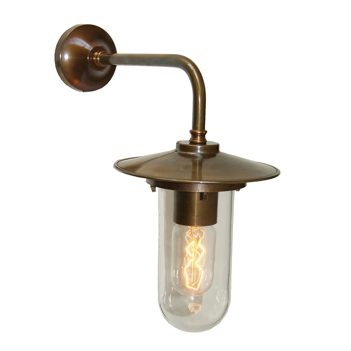 Florin Well Glass Outdoor Wall Light - Image 3