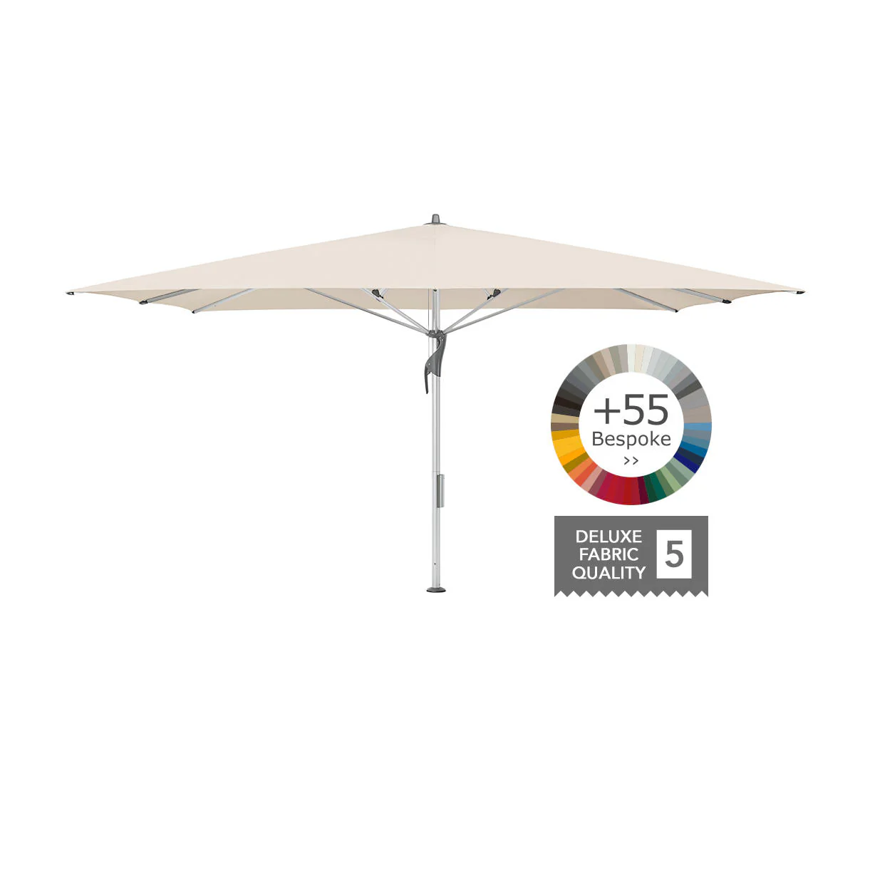 Fortello LED Square Parasol - Image 6