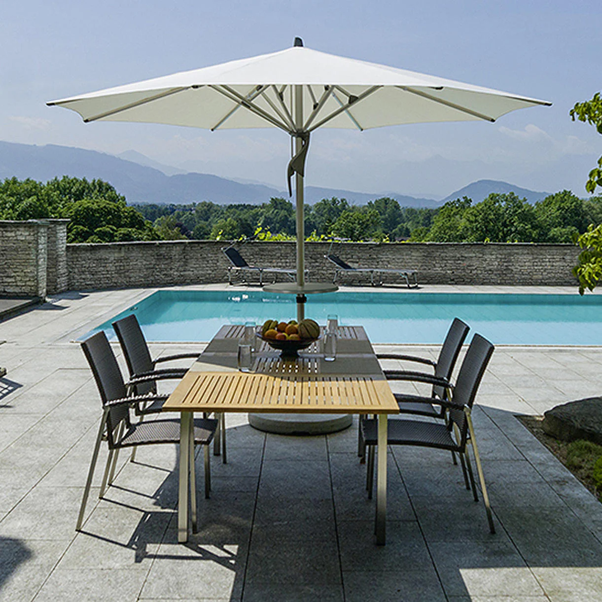 Fortero Round Centre Parasols