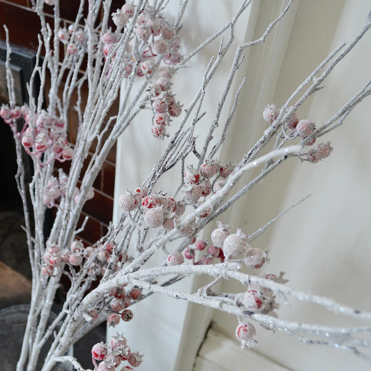 5 Frosted Hawberry Stems - Image 2