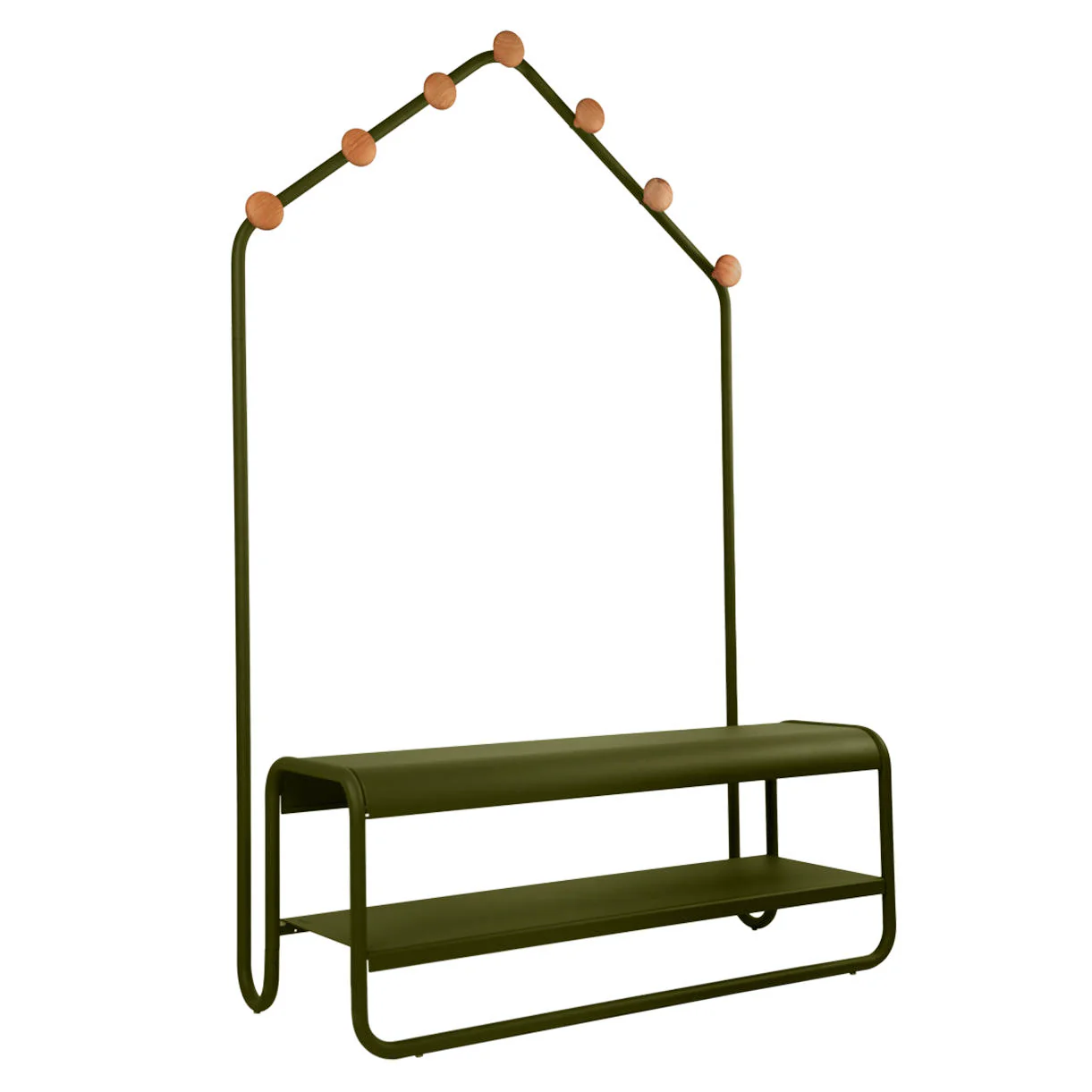 Funambule Hall Stand with Bench - Image 3