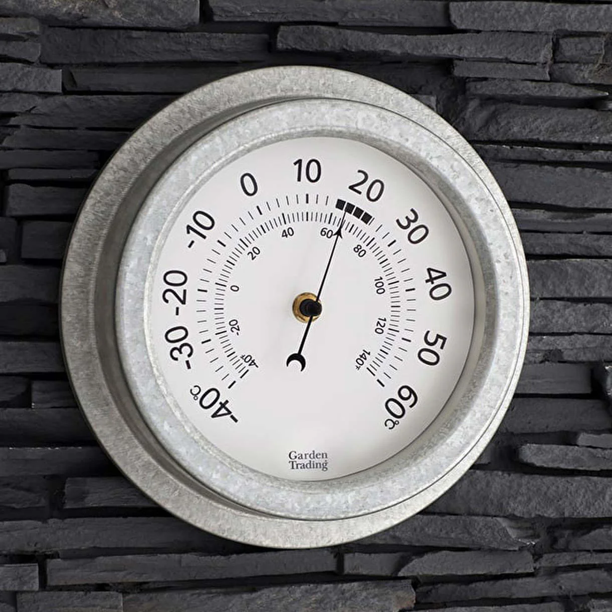 Galvanised Thermometer