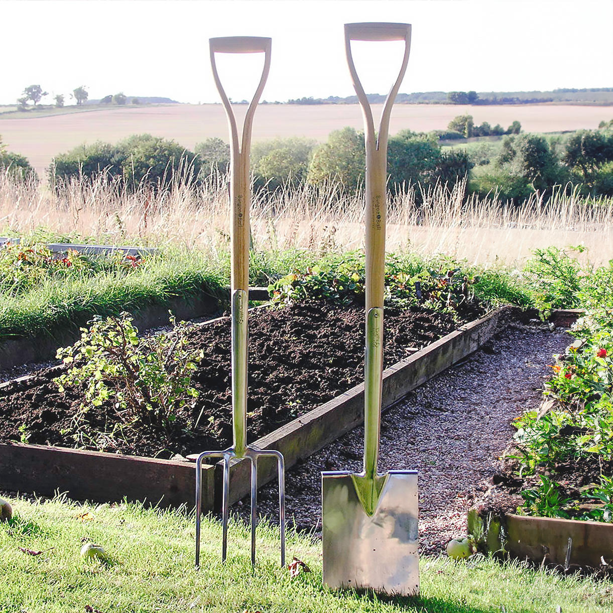 Garden Digging Fork and Spade Set