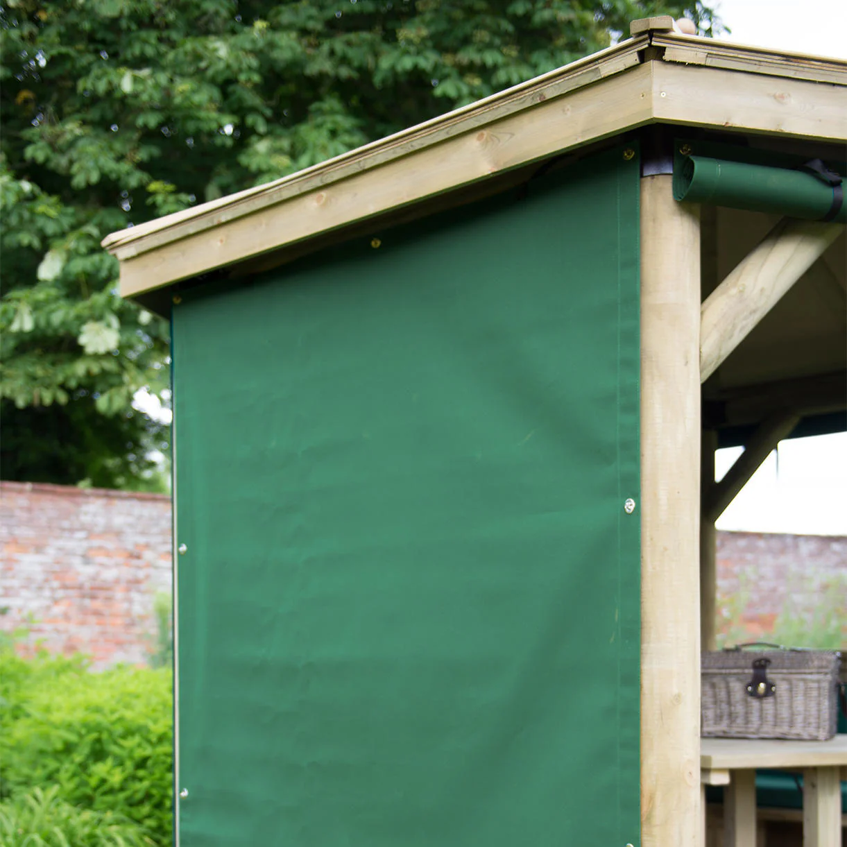 Hexagonal Gazebo Garden Curtains - Image 6