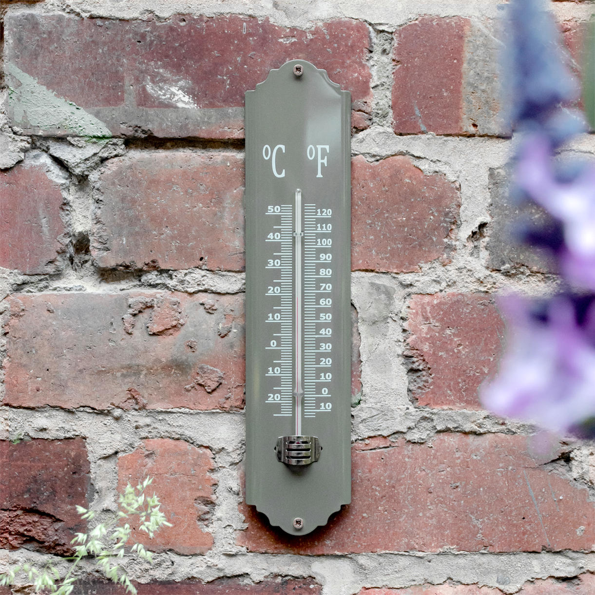 Enamelled Garden Thermometer - Image 2