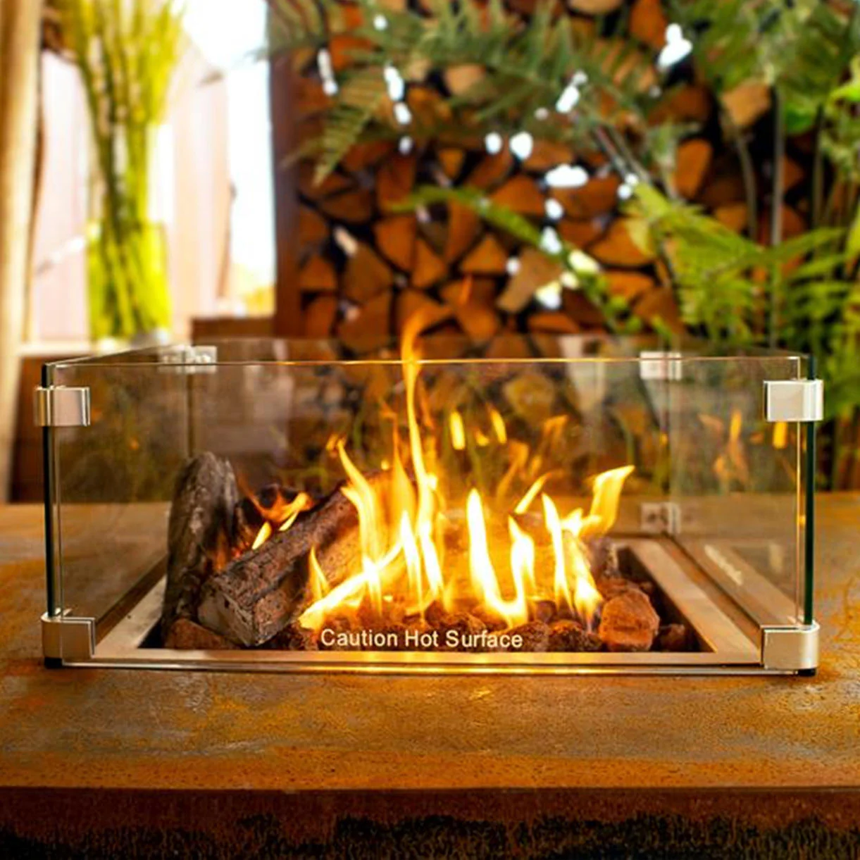 Replacement Glass Surround - Gas Fire Pit - Image 3