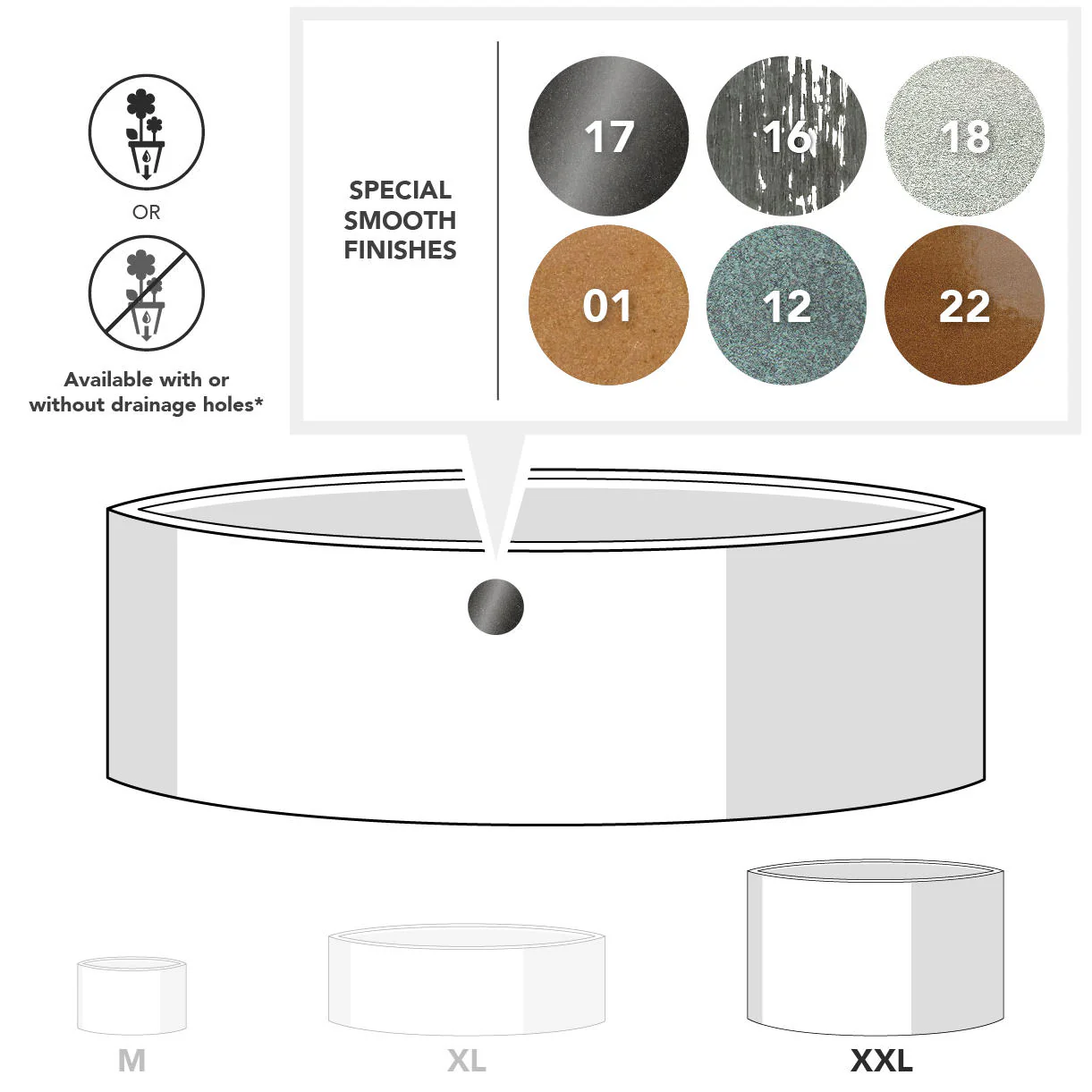 Geo Oval Planter - Image 14