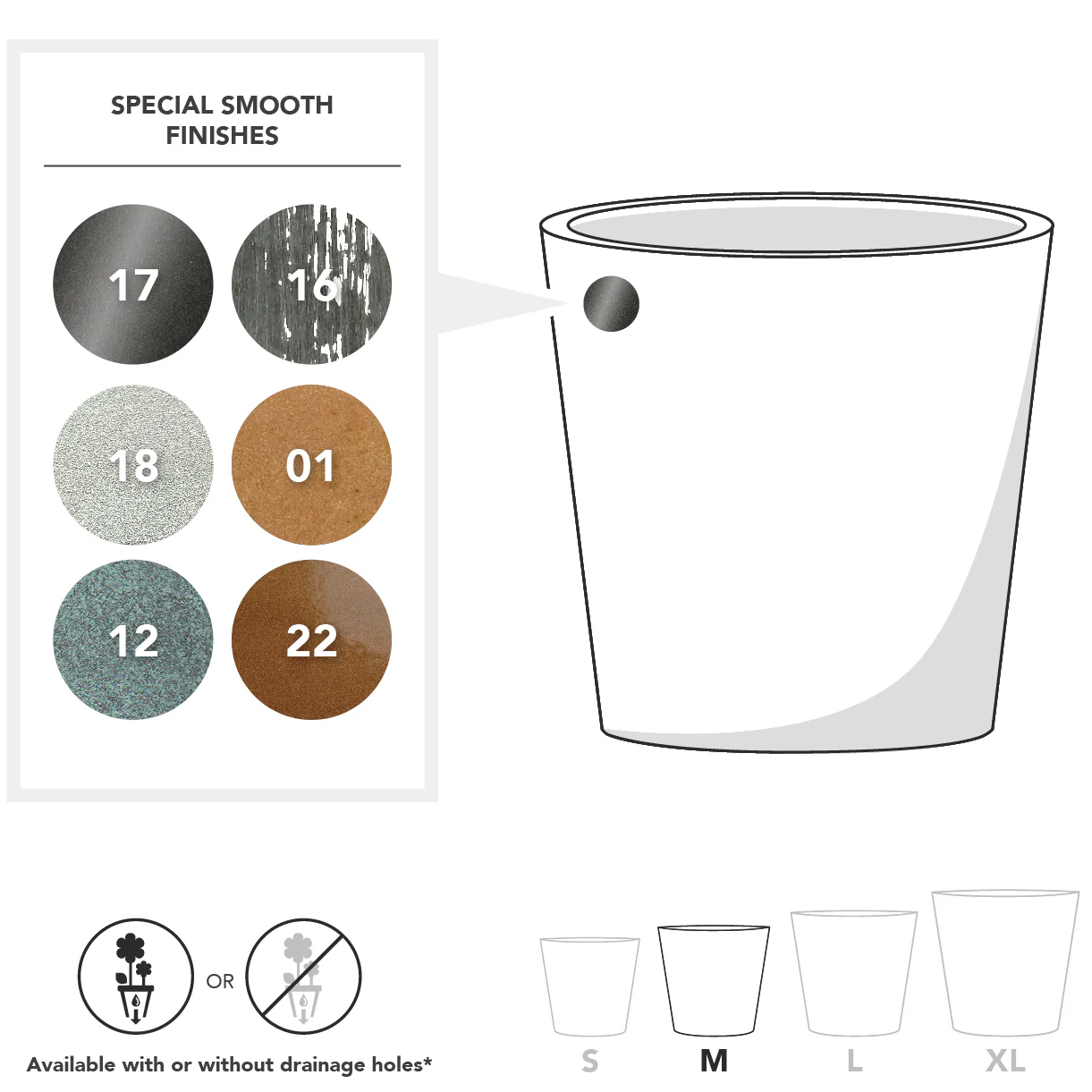 Geo Round Planters - Image 15