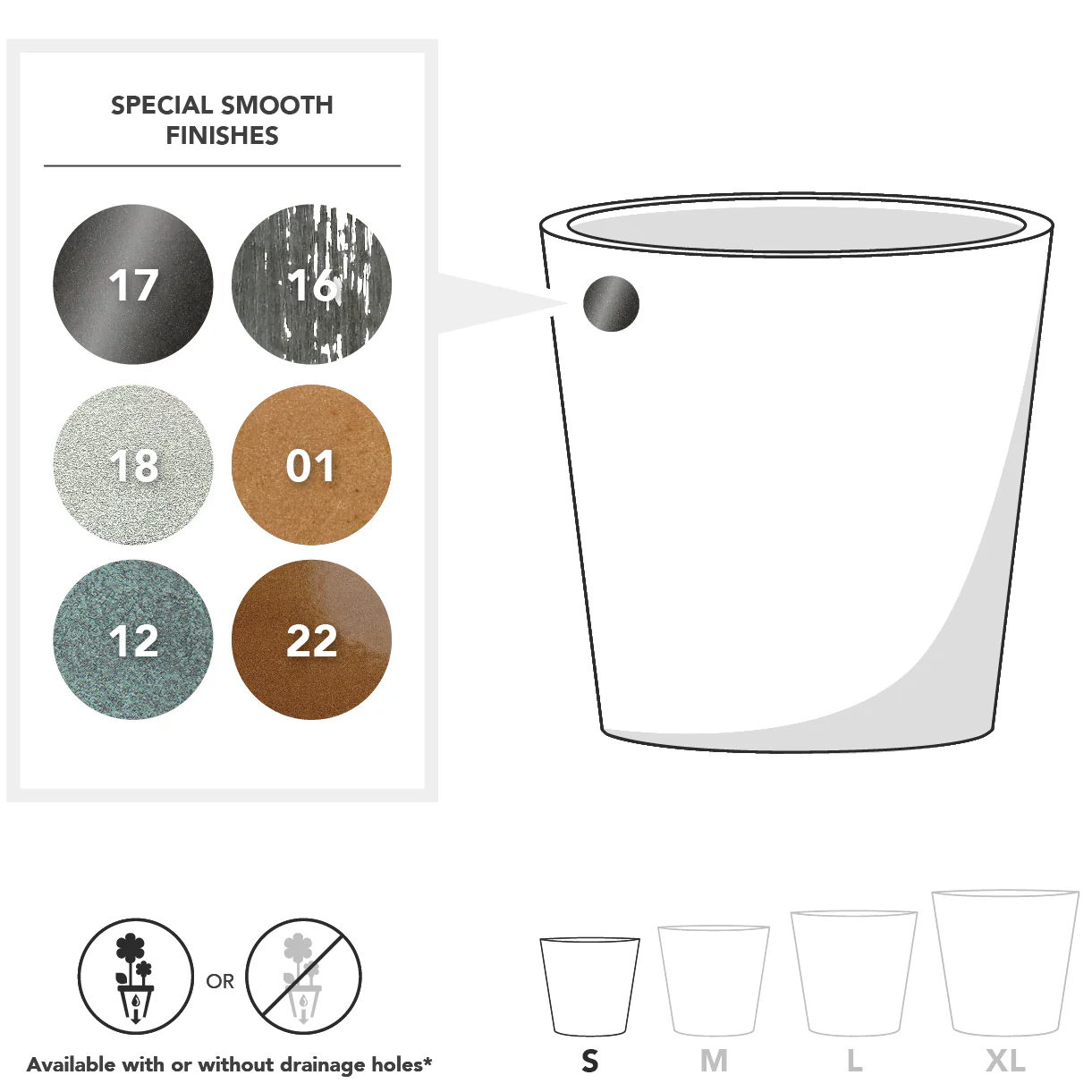 Geo Round Planters - Image 16