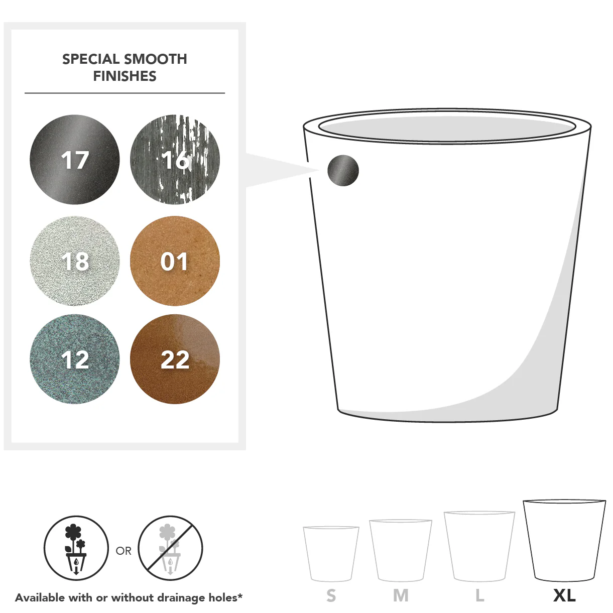 Geo Round Planters - Image 17