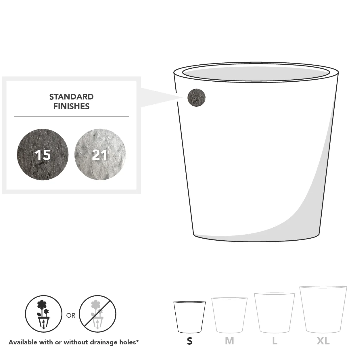 Geo Round Planters - Image 8