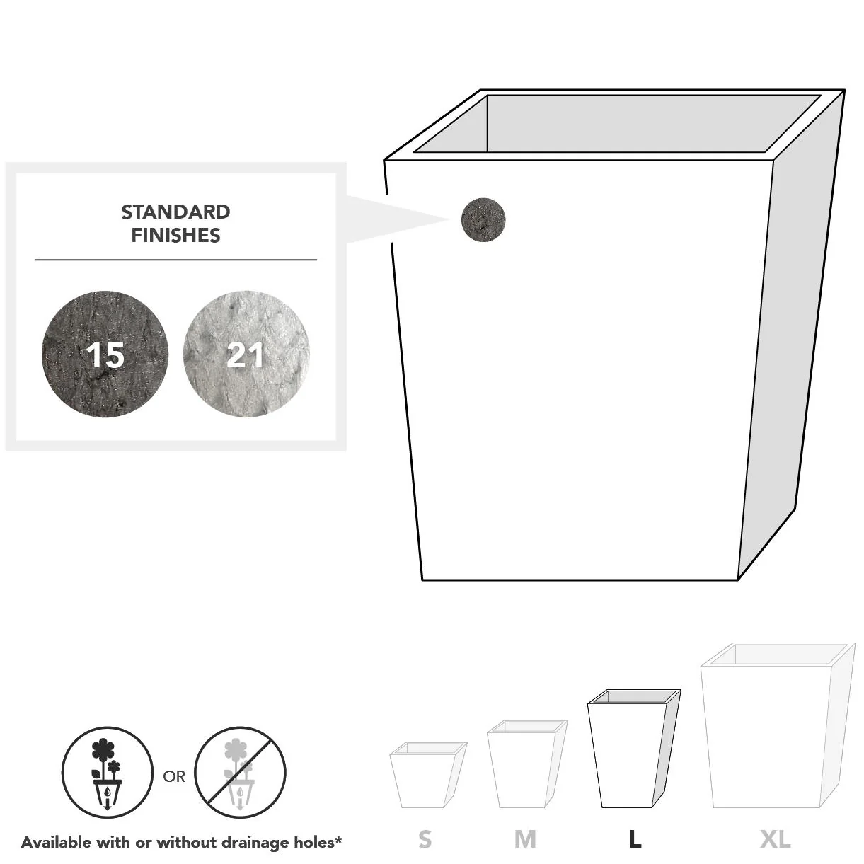 Geo Tapered Planters - Image 12