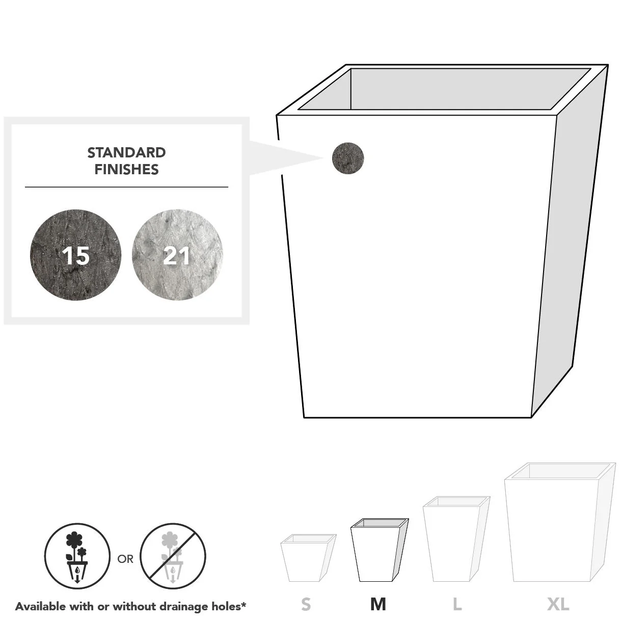 Geo Tapered Planters - Image 13