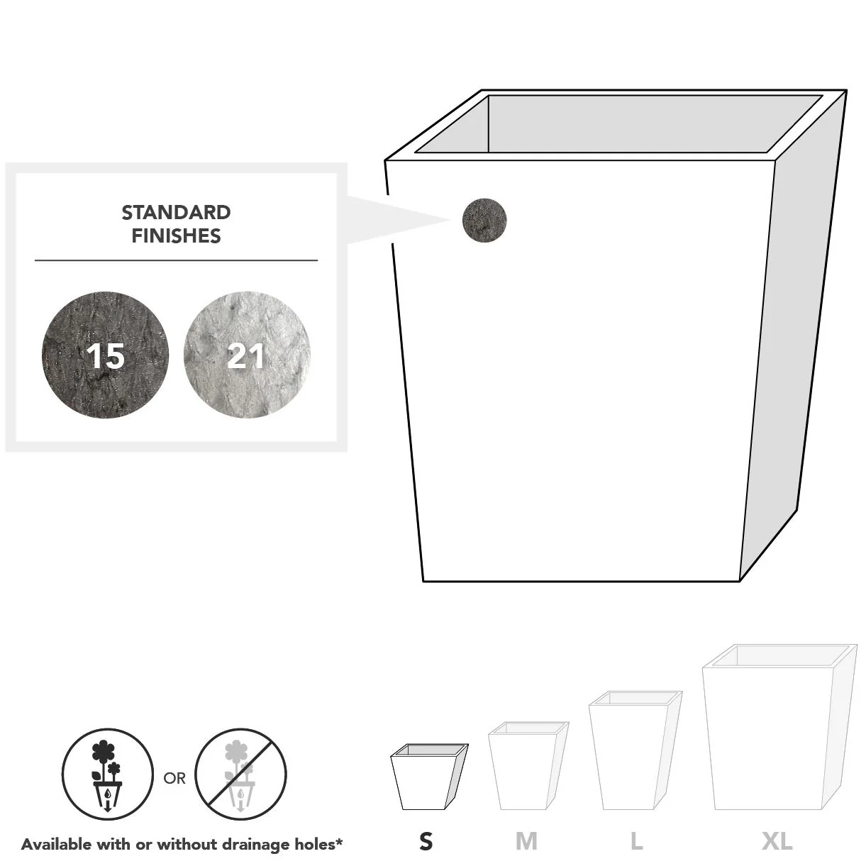 Geo Tapered Planters - Image 14