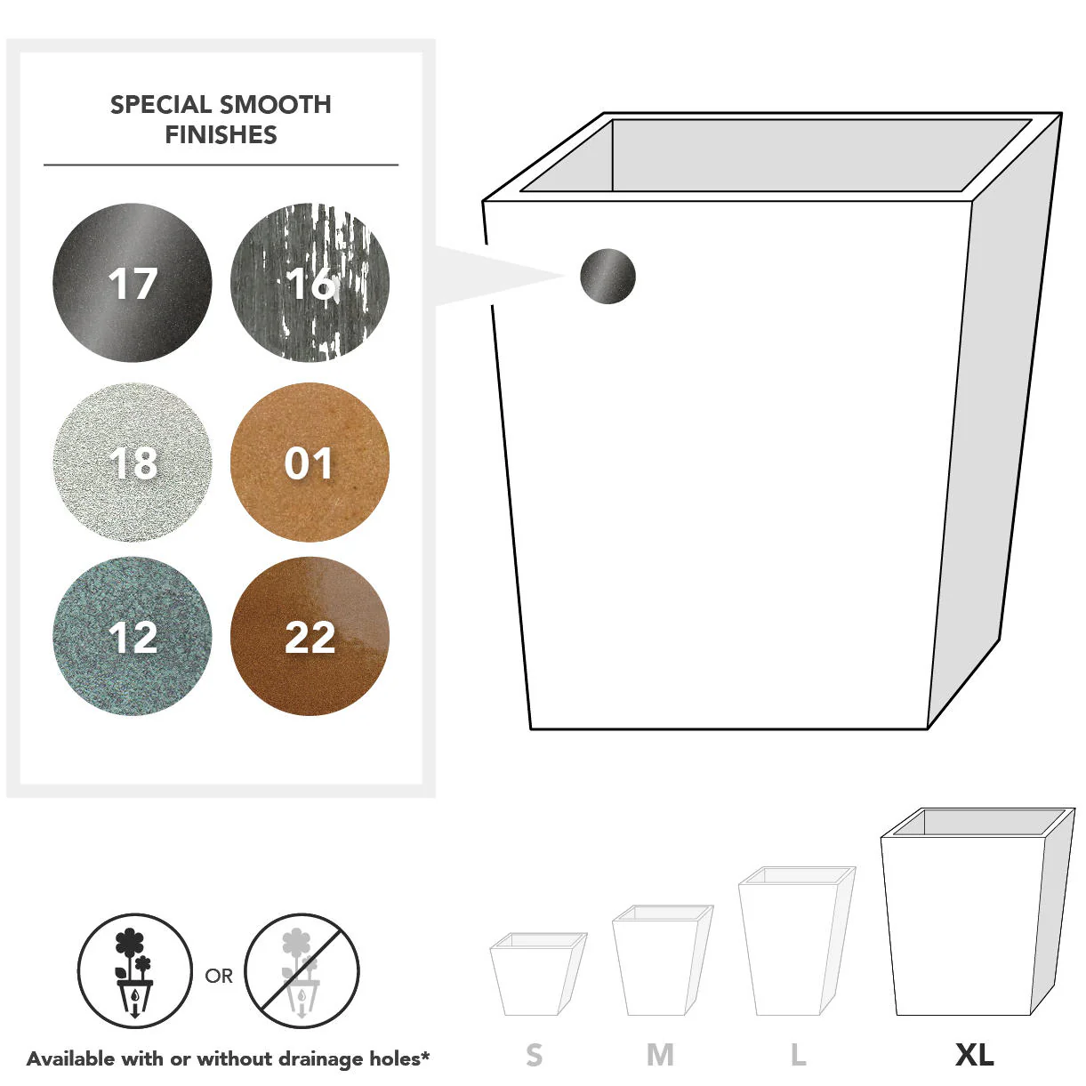 Geo Tapered Planters - Image 32