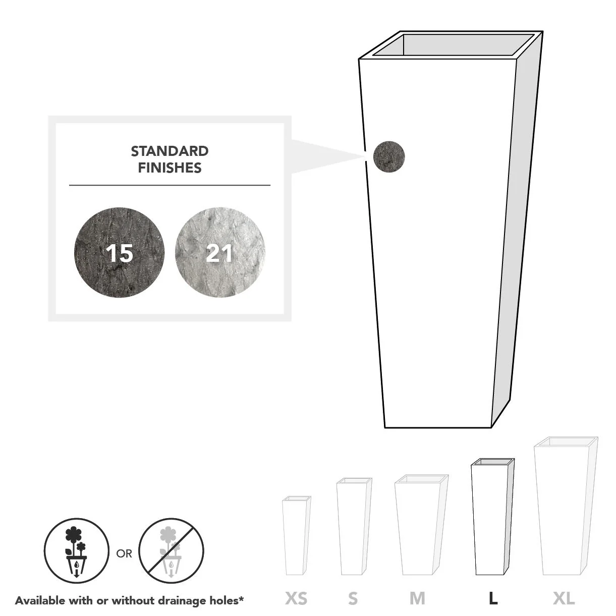 Geo Tapered Planters - Image 7