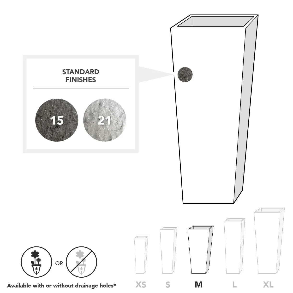 Geo Tapered Planters - Image 8