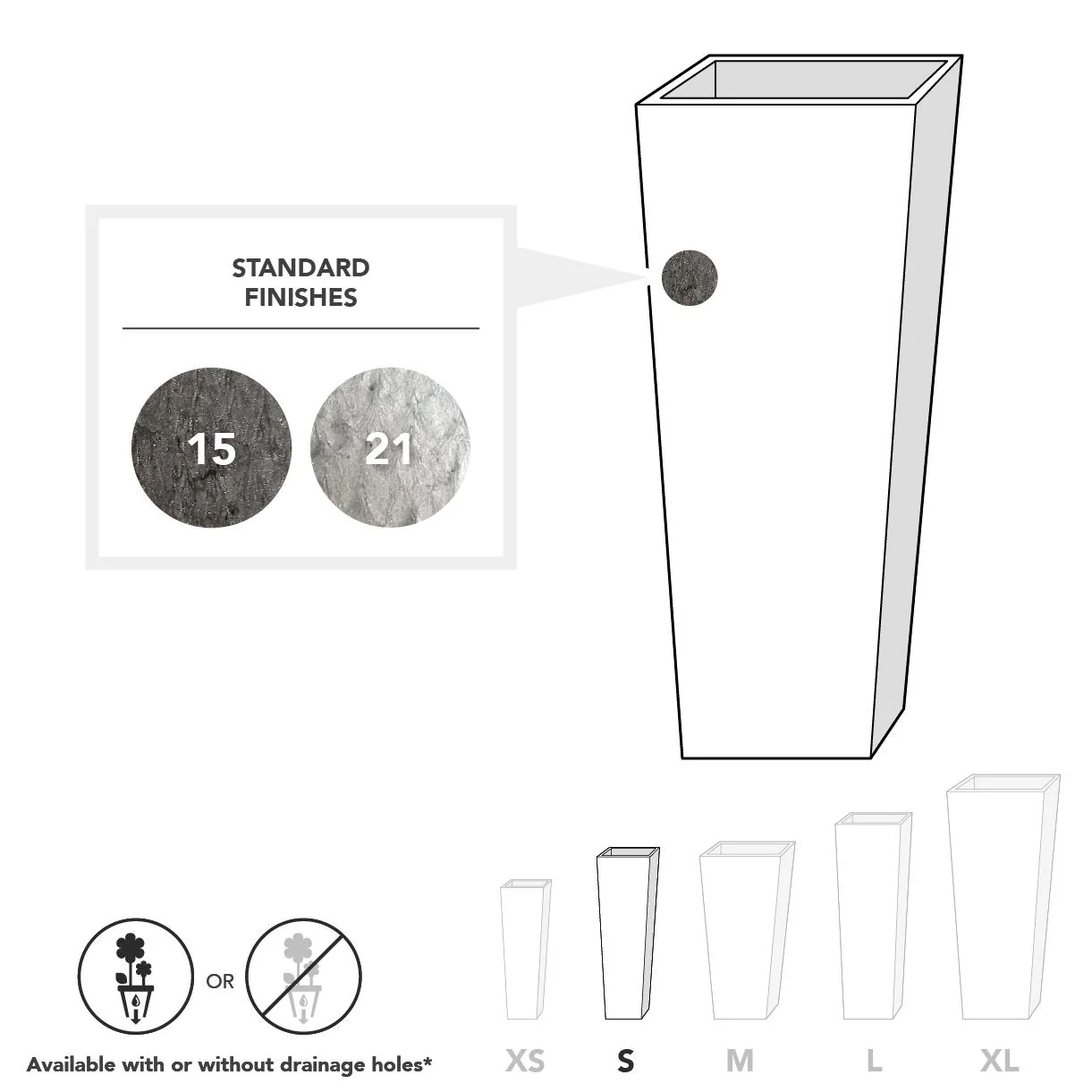 Geo Tapered Planters - Image 9
