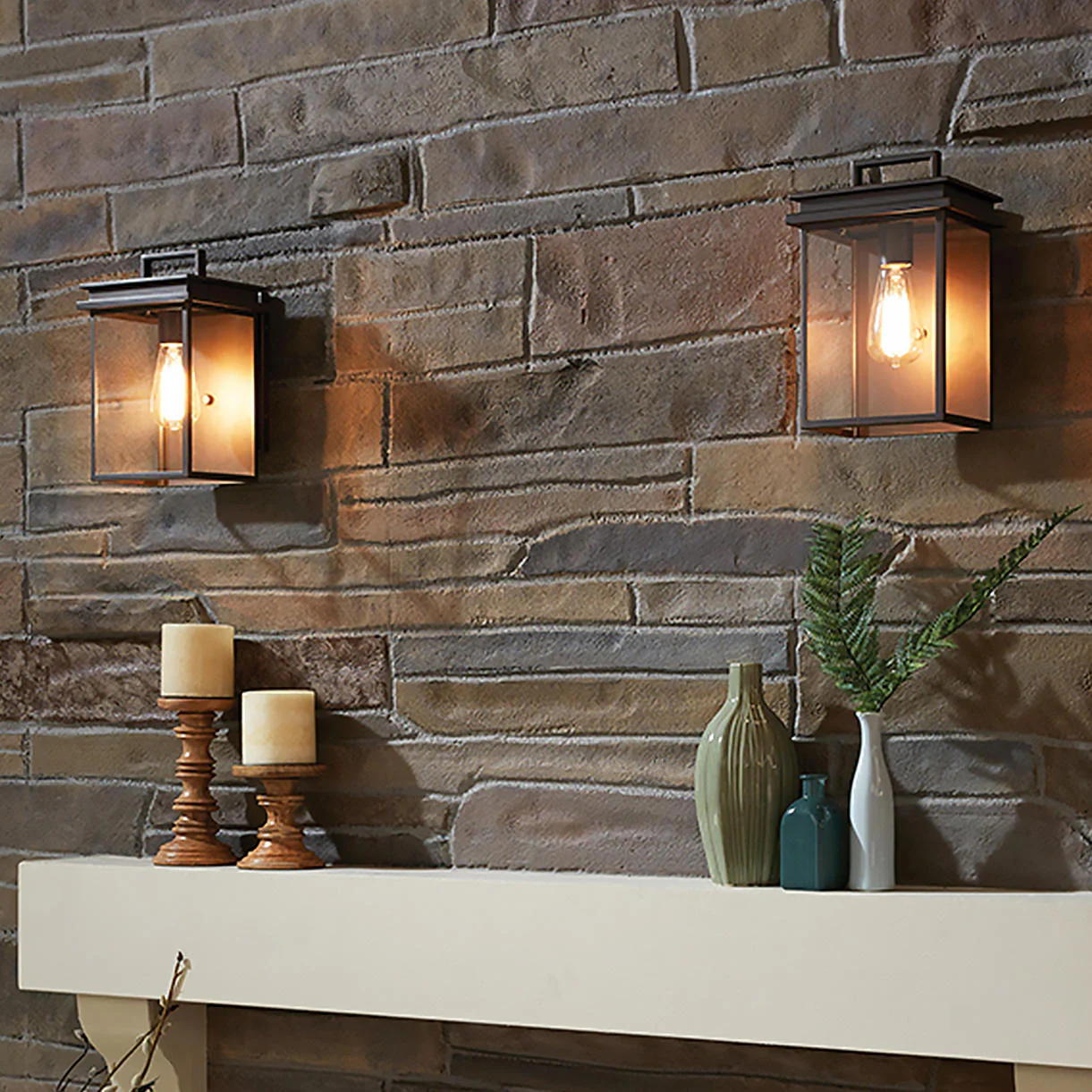Glenview Outdoor Wall Lanterns - Image 3