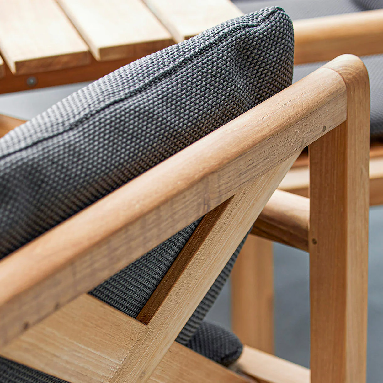 Grace 2 Seater Teak Bench - Image 3