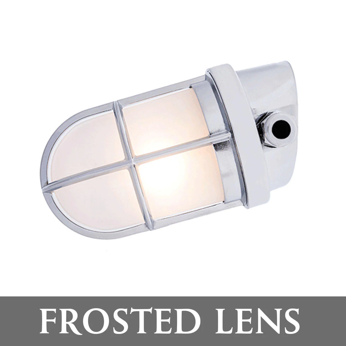 Grille Bulkhead Angled Lamp - Image 4