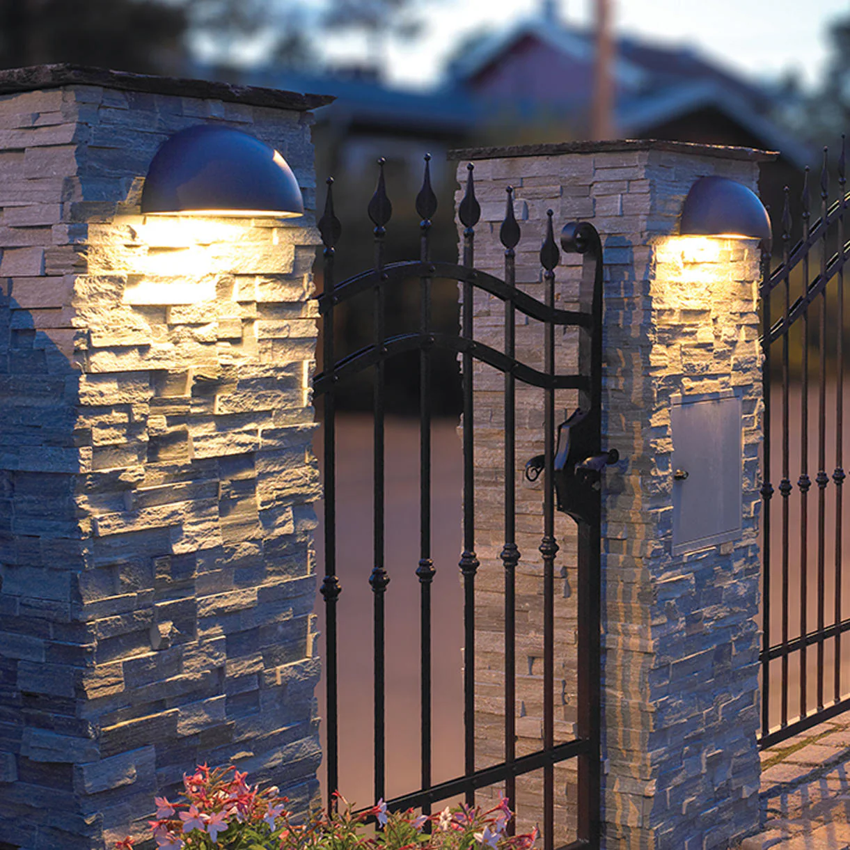 Halden Outdoor Wall Lantern - Image 2