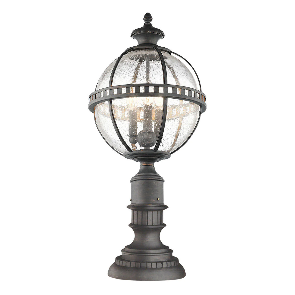 Halleron Pedestal Lantern - Image 4