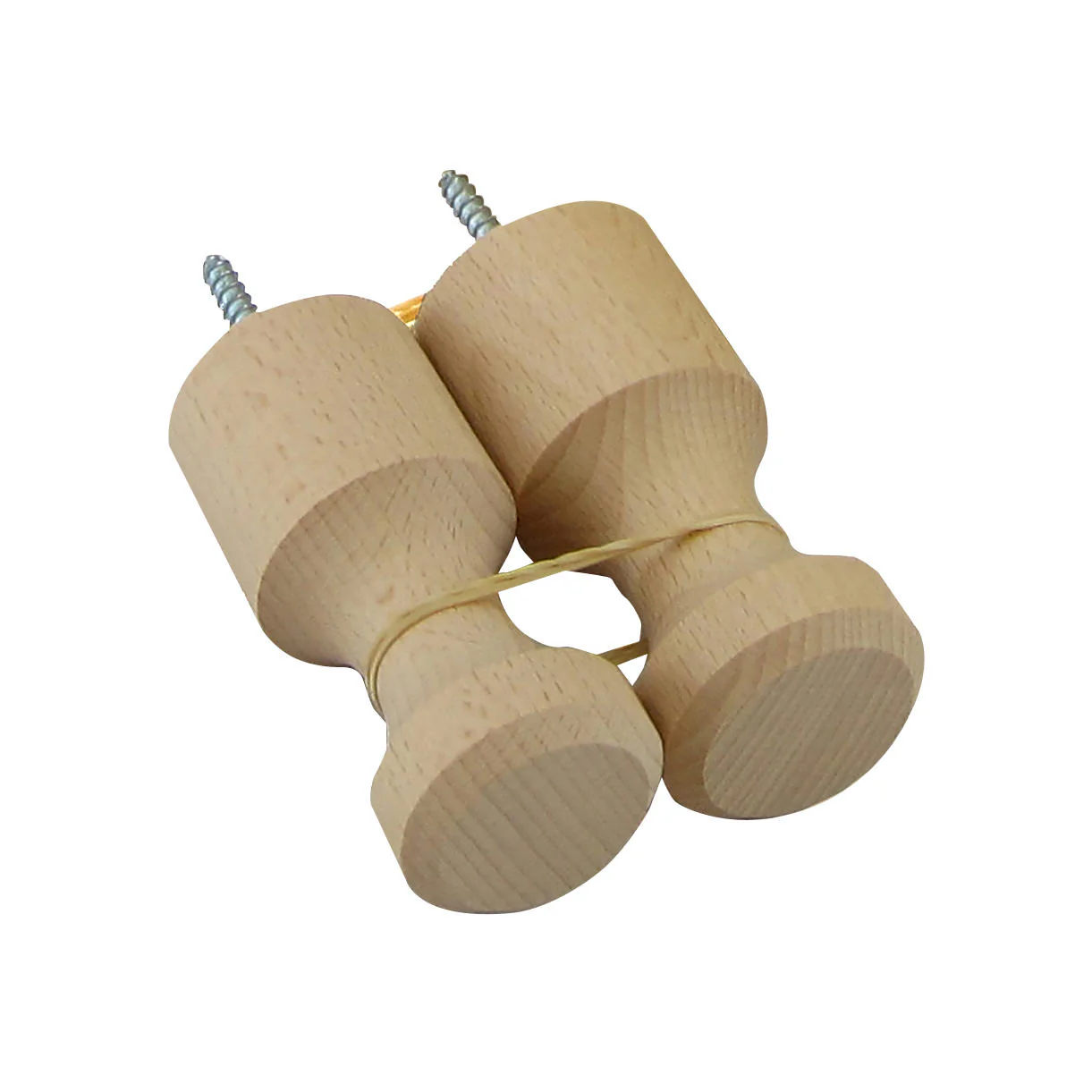 Pair of Wooden Peg Hooks - Image 5