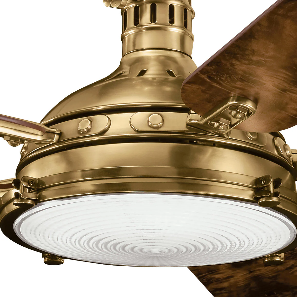 Hatteras Bay Ceiling Fan with LED Light