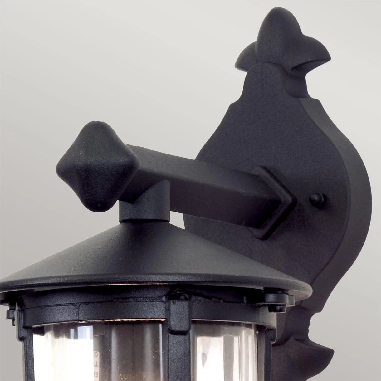 Hereford Outdoor Scroll Down Wall Lantern