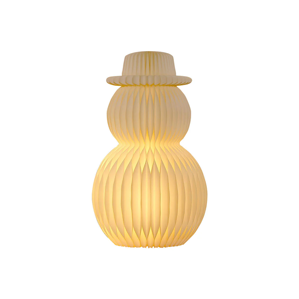 Honeycomb Light Up Snowman Decorations - Image 4