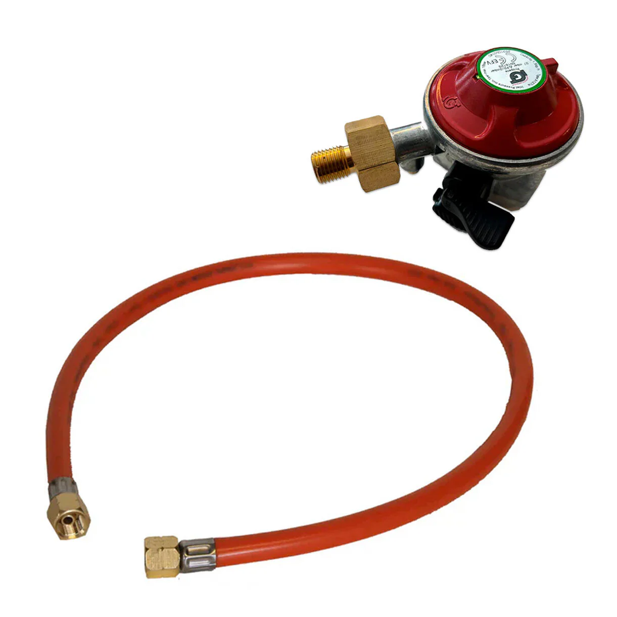 Hot Wok Gas Regulator and Hose for Double Burner Stove - Image 2