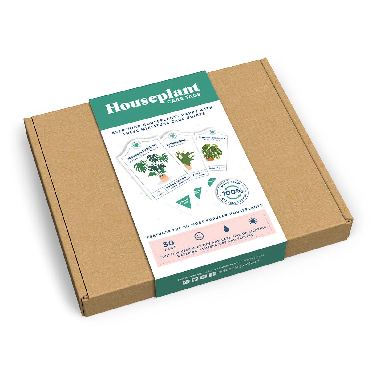Set of 30 Houseplant Care Labels - Image 5