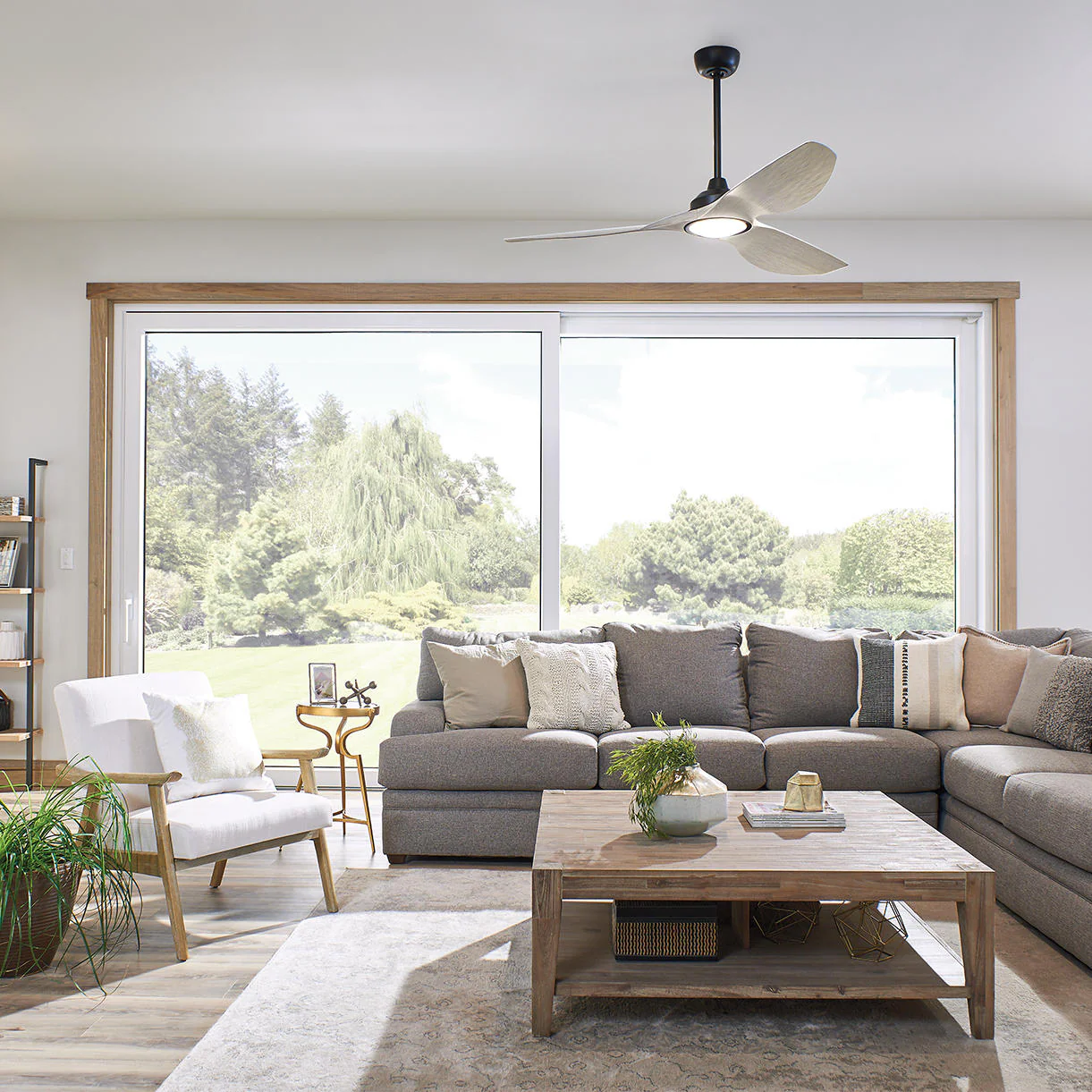 Imari Indoor Ceiling Fan with LED Light
