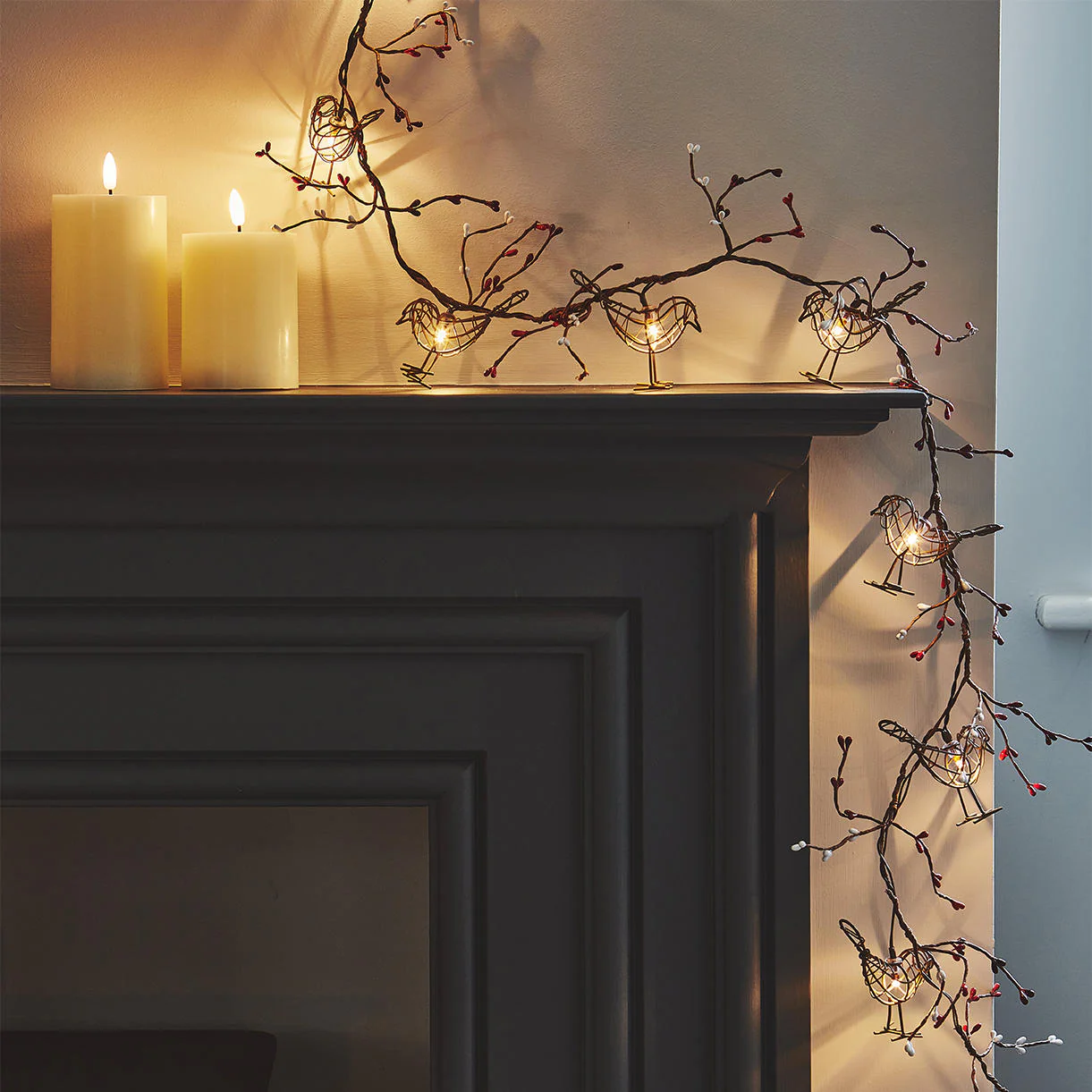 Winter Robin LED String Lights - Image 2