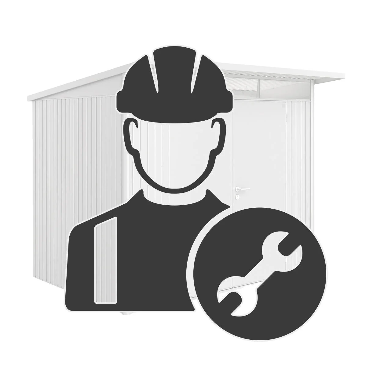 Installation for Biohort AvantGarde Garden Sheds - Image 14