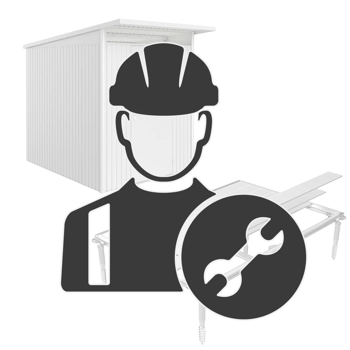 Installation for Biohort AvantGarde Garden Sheds - Image 27
