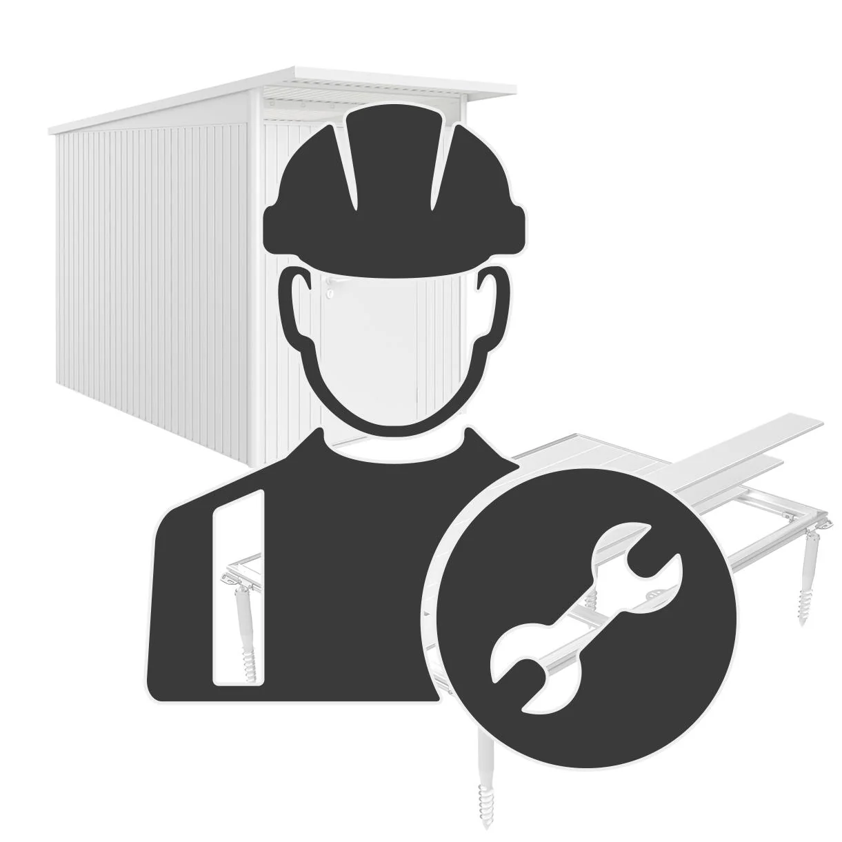 Installation for Biohort AvantGarde Garden Sheds - Image 28