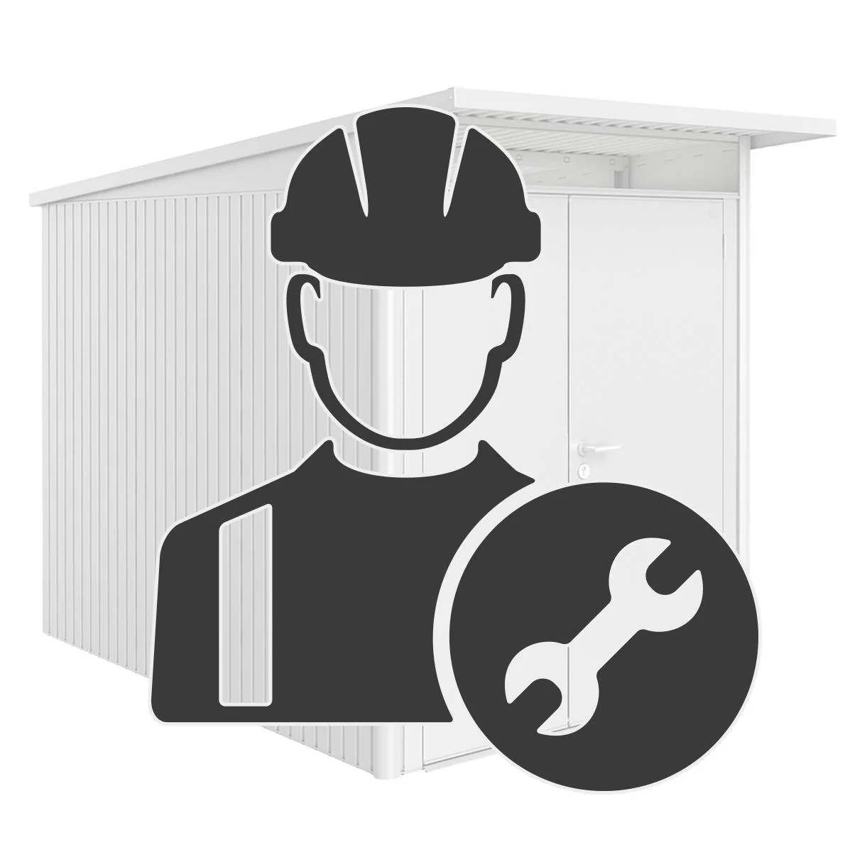 Installation for Biohort AvantGarde Garden Sheds - Image 9