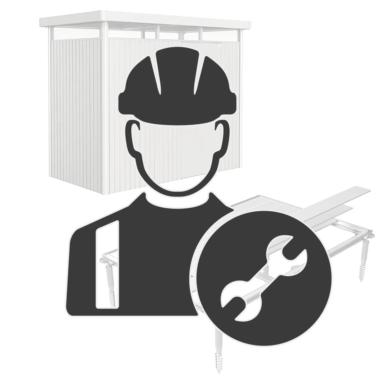 Installation for Biohort HighLine Garden Sheds - Image 17