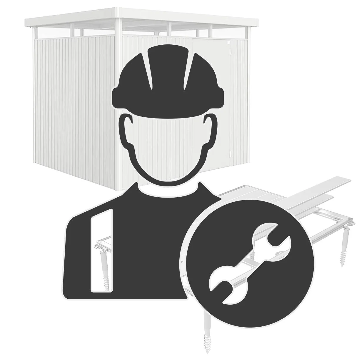 Installation for Biohort HighLine Garden Sheds - Image 19
