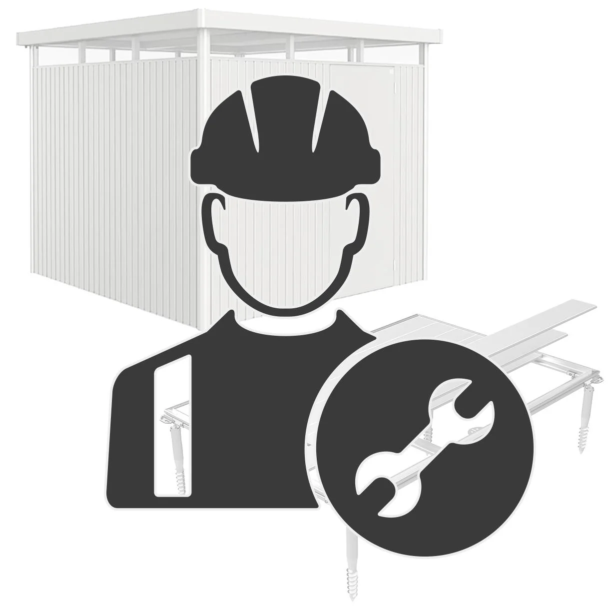 Installation for Biohort HighLine Garden Sheds - Image 20