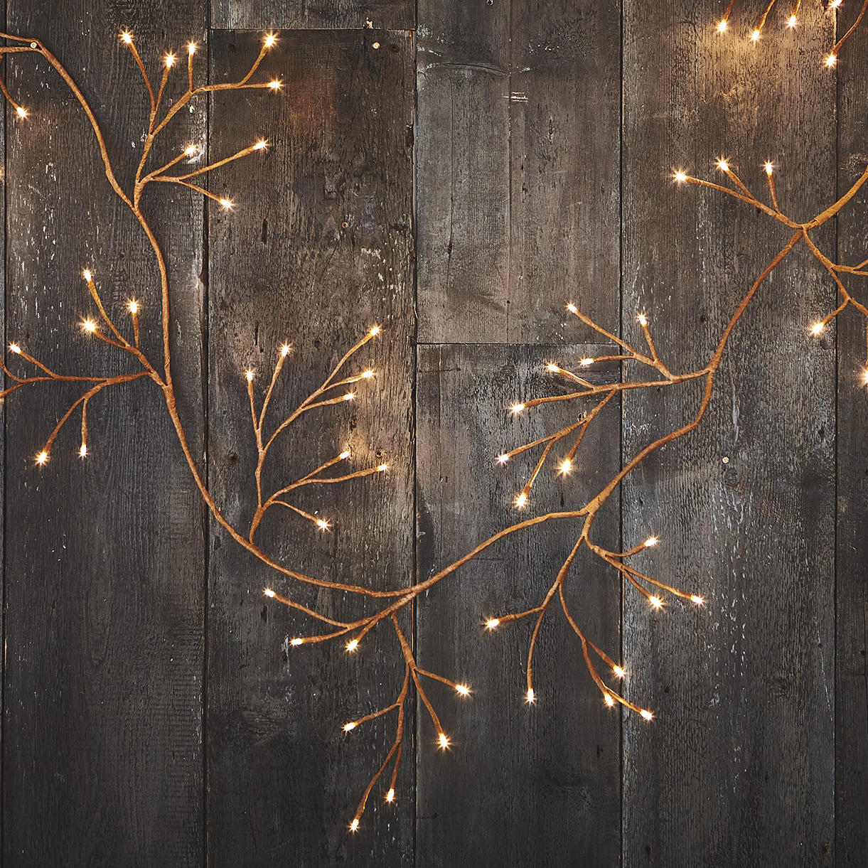 Ivy Outdoor Solar/Mains Light Chain - Image 4